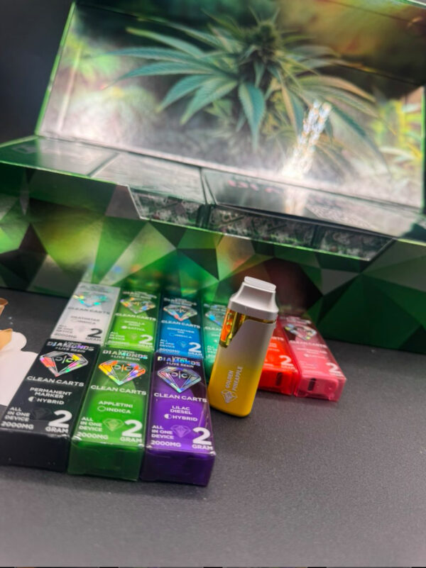 CLEAN CARTS V2 DISPOSABLE LIQUID DIAMONDS + LIVE - Image 2