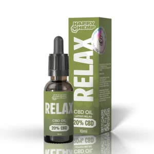 Happy Hemp® CBD-olie Citroen Relax 20%