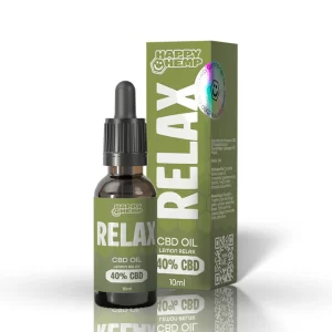 Happy Hemp® CBD-olie Citroen Relax 40%