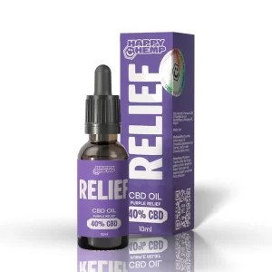Happy Hemp® CBD olie Purple Relief 40%