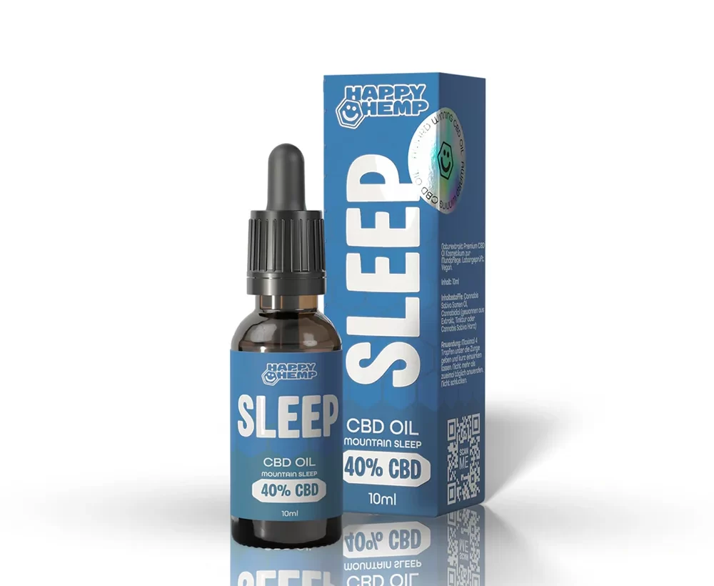 Happy Hemp® CBD olie Mountain Sleep 40%