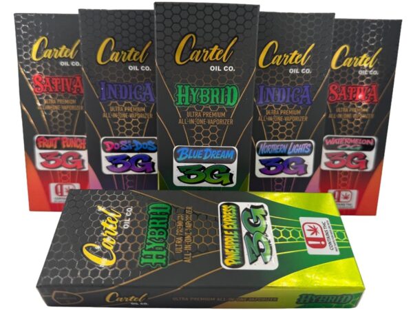 Cartel THC Vape 3G Disposable Vapes