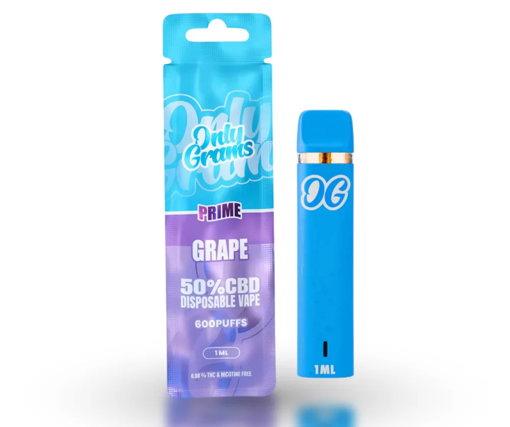 OnlyGrams CBD Vape 50% - Druif