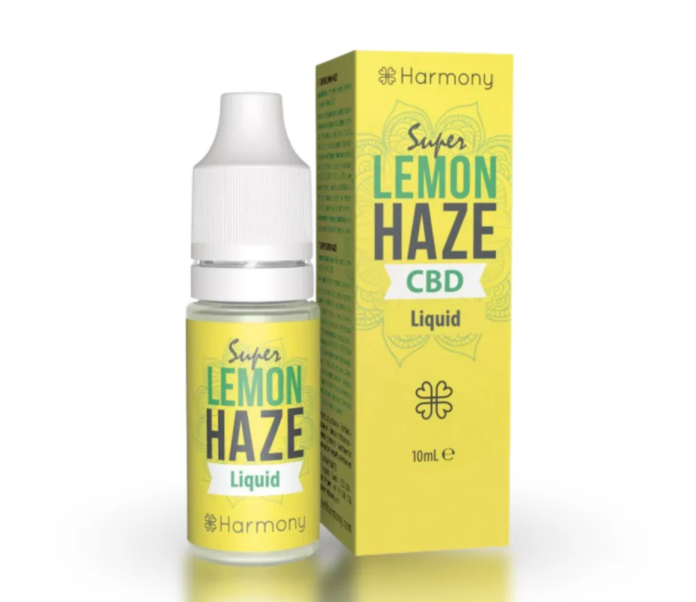 Harmony CBD Liquid 600mg - Super Lemon Haze 10ml