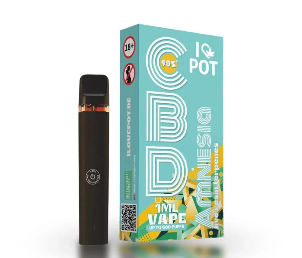 ILovePot CBD Vape 95% - Amnesia