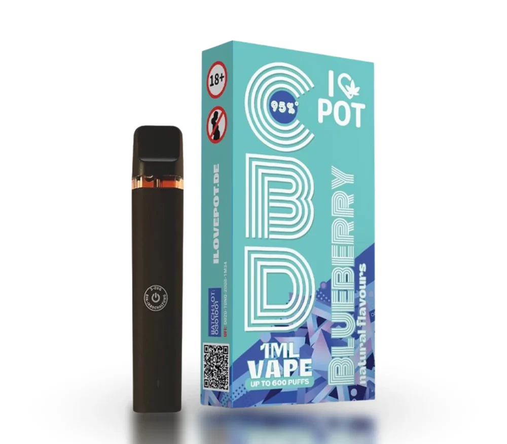 ILovePot CBD Vape 95% - Bosbes