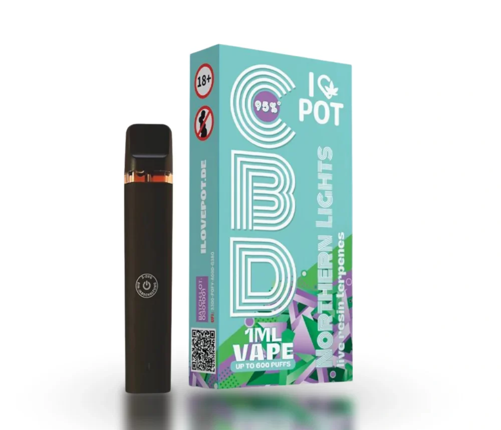 ILovePot CBD Vape 95% - Northern Lights