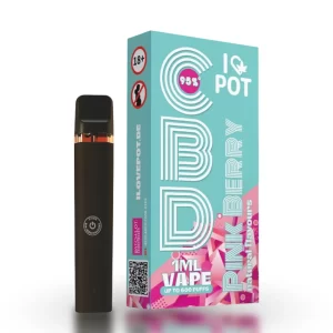 ILovePot CBD Vape 95% - Roze Bessen