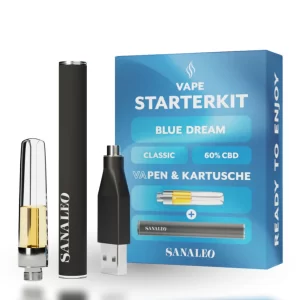 Sanaleo CBD VaPen 60% Starterkit Blue Dream - 0,5 ml