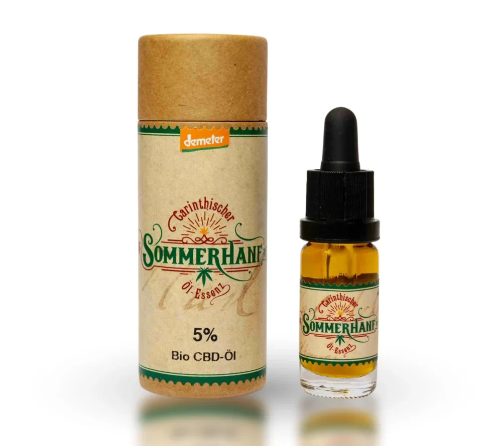 Zomerse hennep full spectrum aroma olie 5%