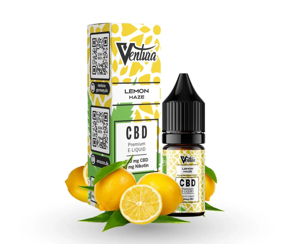 Ventura CBD Liquid 600mg - Lemon Haze