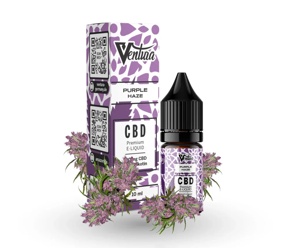 Ventura CBD-vloeistof 600 mg - Purple Haze