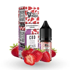 Ventura CBD Liquid 600mg - Strawberry Diesel