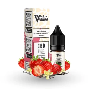 Ventura CBD Liquid 600mg - Vanille Aardbei Diesel