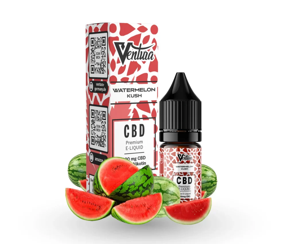 Ventura CBD Liquid 600mg - Watermelon Kush