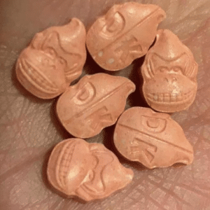 Brown Donkey Kong MDMA Pill 260mg