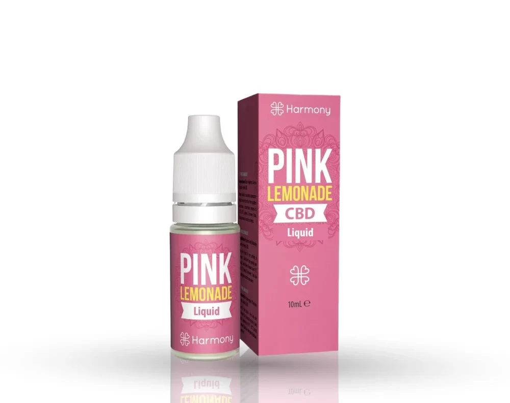 Harmony CBD Liquid 600mg - Pink Lemonade 10ml
